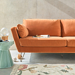 Приставной стол из керамики Manufacto Gray-green варинант исполнения - 5 | Loft Concept в Краснодаре