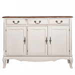 Буфет трехстворчатый с 3-мя ящиками в стиле прованс Interiors Romance варинант исполнения - 1 | Loft Concept в Краснодаре