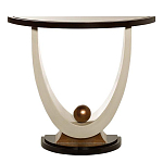 Консоль на полукруглой основе Stylish Pearl варинант исполнения - 2 | Loft Concept в Краснодаре