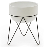 Кашпо Elevated Planters Luna 54 белое варинант исполнения - 1 | Loft Concept в Краснодаре