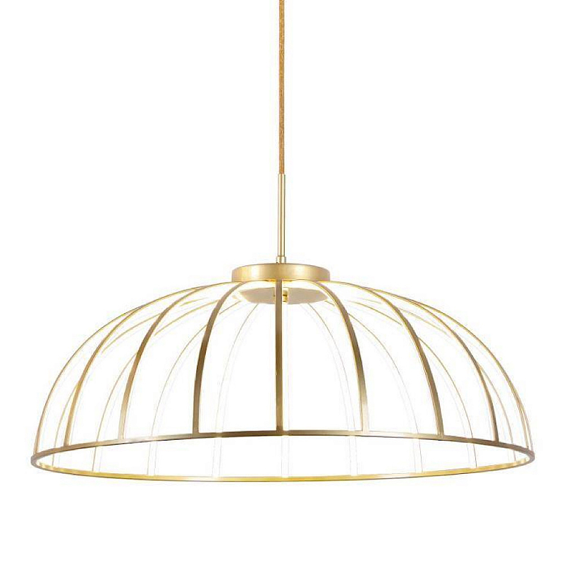 Подвесной светильник Brass Modern FRITURE VERTIGO PENDANT  Матовая латунь Белый в Краснодаре | Loft Concept 