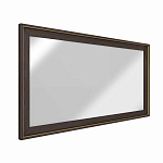 Зеркало прямоугольное с классической деревянной рамой Flowchart варинант исполнения - 3 | Loft Concept в Краснодаре
