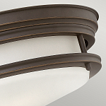 Потолочный светильник для ванных комнат со стеклянным плафоном в форме перевернутого конуса Hinkley варинант исполнения - 23 | Loft Concept в Краснодаре