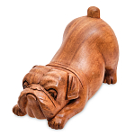 Статуэтка деревянная в виде собаки Puppy варинант исполнения - 1 | Loft Concept в Краснодаре