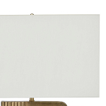 Настольная лампа с прямоугольным белым абажуром Skillful Face варинант исполнения - 2 | Loft Concept в Краснодаре