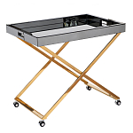 Стол сервировочный с зеркальной столешницей Splendid Serving Table варинант исполнения - 2 | Loft Concept в Краснодаре