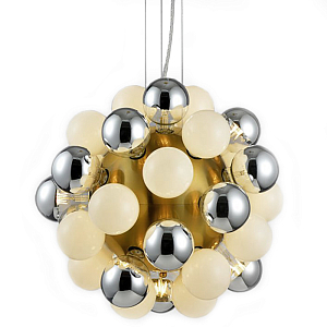 Люстра Korneli Chandelier white and smoky