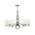 Люстра с матовыми конусными плафонами и декоративными элементами в форме шаров Hinkley варинант исполнения - 14 | Loft Concept в Краснодаре