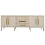 Большая VT-тумба Primo шпон Светлый дуб варинант исполнения - 1 | Loft Concept в Краснодаре