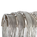 Люстра подвесная с металлическими цепочками и изогнутыми металлическими дугами 72 см Atlantis Chain варинант исполнения - 9 | Loft Concept в Краснодаре