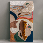 Тканый вручную текстильный гобелен Orchid варинант исполнения - 4 | Loft Concept в Краснодаре