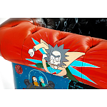Кресло "Умный Умник" Rick and Morty graffiti chair натуральная кожа  варинант исполнения - 7 | Loft Concept в Краснодаре