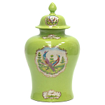 Фарфоровая ваза с крышкой Eden Garden варинант исполнения - 1 | Loft Concept в Краснодаре