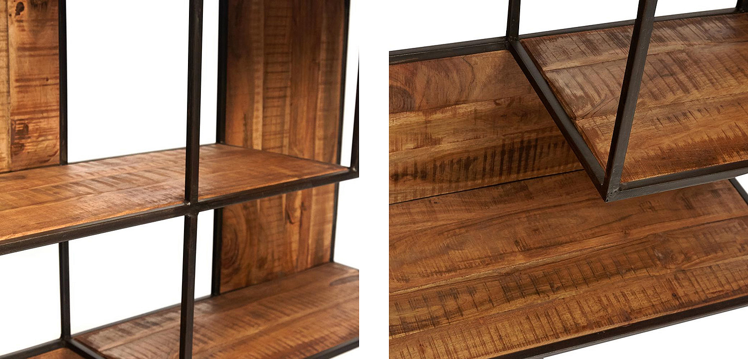 Стеллаж Loft Acacia Shelving big - Loft-Concept в Краснодаре