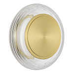 Бра круглое золото/прозрачный Plumpness LED 7 варинант исполнения - 2 | Loft Concept в Краснодаре