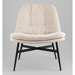 Кресло лаунж Tail молочный варинант исполнения - 4 | Loft Concept в Краснодаре