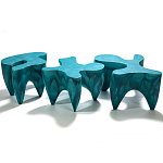 Комплект кофейных столиков Vorlon River three tables варинант исполнения - 2 | Loft Concept в Краснодаре