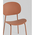 Стул Edie пластик коричневый варинант исполнения - 2 | Loft Concept в Краснодаре