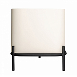 ТВ-тумба белая с чёрной столешницей с 2-мя дверками и ящиком San Marco варинант исполнения - 4 | Loft Concept в Краснодаре