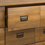 Деревянный комод с 6-ю ящиками Blanton Chest of Drawers варинант исполнения - 5 | Loft Concept в Краснодаре