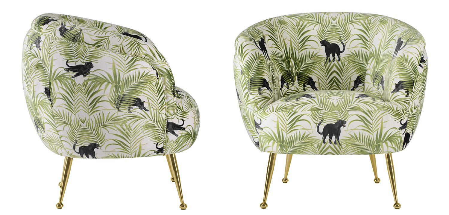 Кресло ARMCHAIR KELLIT Jungle Green Кресло ARMCHAIR KELLIT Jungle Green - Loft-Concept в Краснодаре