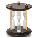 Часы круглые настольные Time Forward песочные варинант исполнения - 1 | Loft Concept в Краснодаре