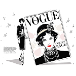 Megan Hess. Coco Chanel: The Illustrated World of a Fashion Icon варинант исполнения - 2 | Loft Concept в Краснодаре