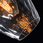 Подвесной светильник со стеклянном плафоном в форме бокала Kaleido варинант исполнения - 42 | Loft Concept в Краснодаре