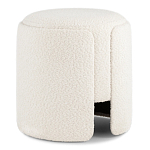 Дизайнерский Пуф Букле Poof Alice White Boucle  варинант исполнения - 1 | Loft Concept в Краснодаре