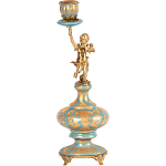 Фарфоровый подсвечник Ангел во главе Voki варинант исполнения - 1 | Loft Concept в Краснодаре