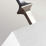 Бра с прямоугольным тканевым абажуром белого цвета Feiss варинант исполнения - 3 | Loft Concept в Краснодаре