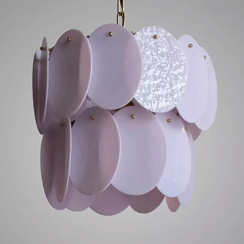 Люстра Pink Sunset Розовый Золотой Люстра Pink Sunset Розовый Золотой в Краснодаре | Loft Concept