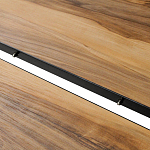 Стол обеденный раздвижной с прямоугольной столешницей на четырех черных ножках Blair варинант исполнения - 8 | Loft Concept в Краснодаре