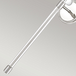 Бра с белым абажуром в форме конуса и прозрачным декоративным кольцом Quoizel варинант исполнения - 7 | Loft Concept в Краснодаре