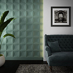 Гипсовая 3D Панель M-23 варинант исполнения - 1 | Loft Concept в Краснодаре