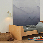 Корзина синяя Elewisa Wicker Basket варинант исполнения - 6 | Loft Concept в Краснодаре