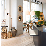 Зеркало из ротанга WICKER MIRROR варинант исполнения - 9 | Loft Concept в Краснодаре