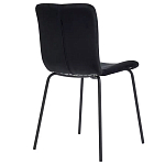 Стул черный с обивкой из велюра Black Archie Chair варинант исполнения - 3 | Loft Concept в Краснодаре