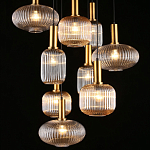 Люстра подвесная Karmelitta Smoky Black варинант исполнения - 1 | Loft Concept в Краснодаре