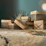 Корзина с крышкой Taji Wicker Basket варинант исполнения - 3 | Loft Concept в Краснодаре