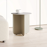 Cross журнальный столик чёрный из металла и кожи варинант исполнения - 1 | Loft Concept в Краснодаре