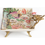 Блюдо фарфоровое Поле цветов Terra варинант исполнения - 3 | Loft Concept в Краснодаре