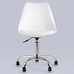 Офисный стул на металлическом основании EGGERY White варинант исполнения - 4 | Loft Concept в Краснодаре