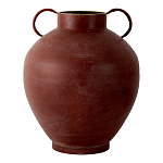 Ваза бордовая с 2-мя фактурными ручками Vase Burgundy Glaze варинант исполнения - 1 | Loft Concept в Краснодаре