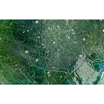 Керамический столик зеленый "Цилиндр" варинант исполнения - 4 | Loft Concept в Краснодаре