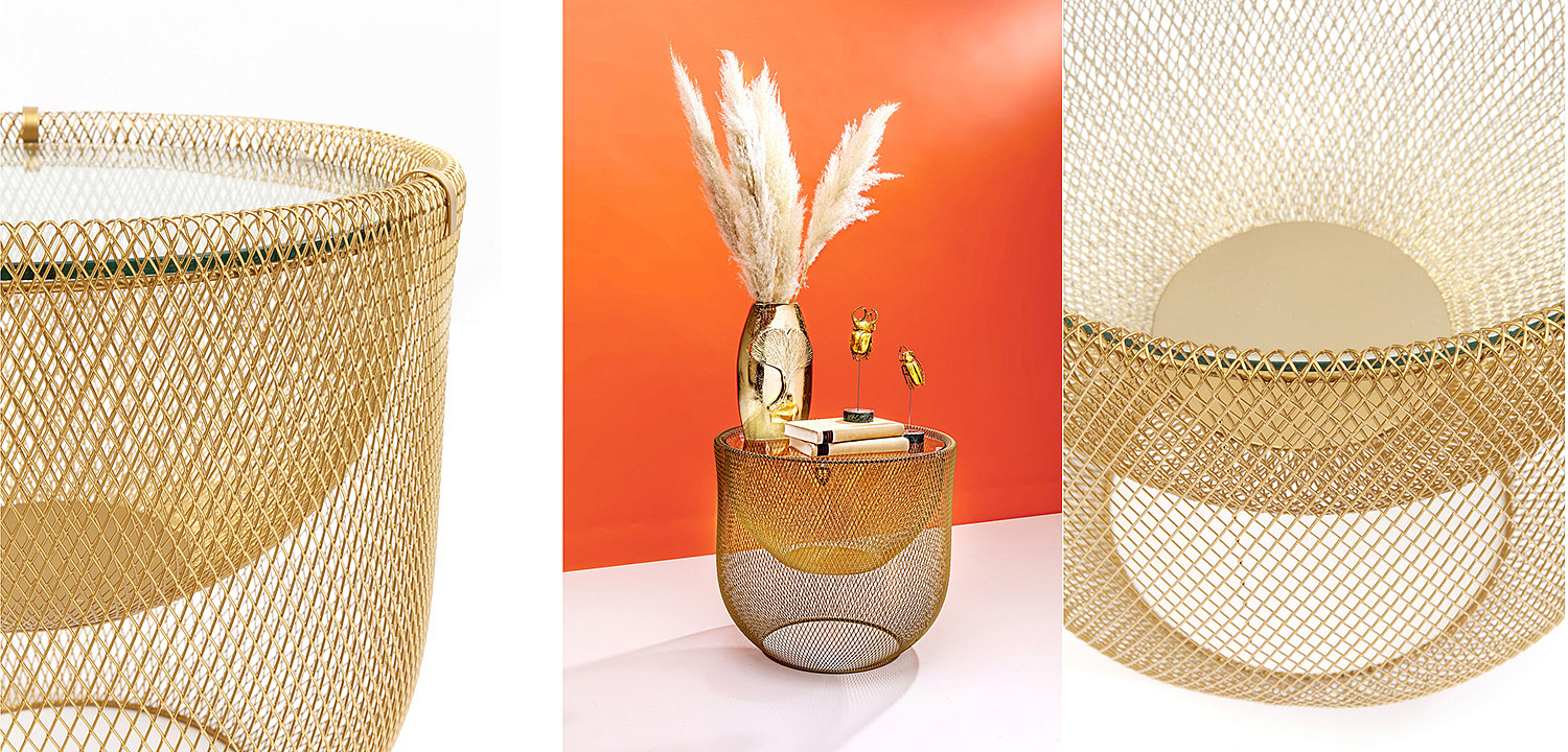 Кофейный стол Golden Grid - Loft-Concept в Краснодаре