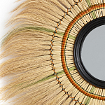 Зеркало с бахромой WICKER MIRROR 100 варинант исполнения - 2 | Loft Concept в Краснодаре