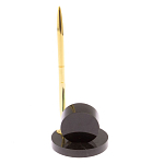 Часы настольные с ручкой из натурального камня Stone Clock варинант исполнения - 3 | Loft Concept в Краснодаре