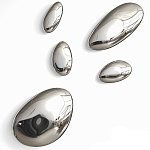 Абстрактная скульптура на стену в виде капли воды Water Outline варинант исполнения - 8 | Loft Concept в Краснодаре