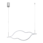 Подвесной светильник волнообразный изогнутый на двух тросах 123 см Spiral Lighting варинант исполнения - 2 | Loft Concept в Краснодаре